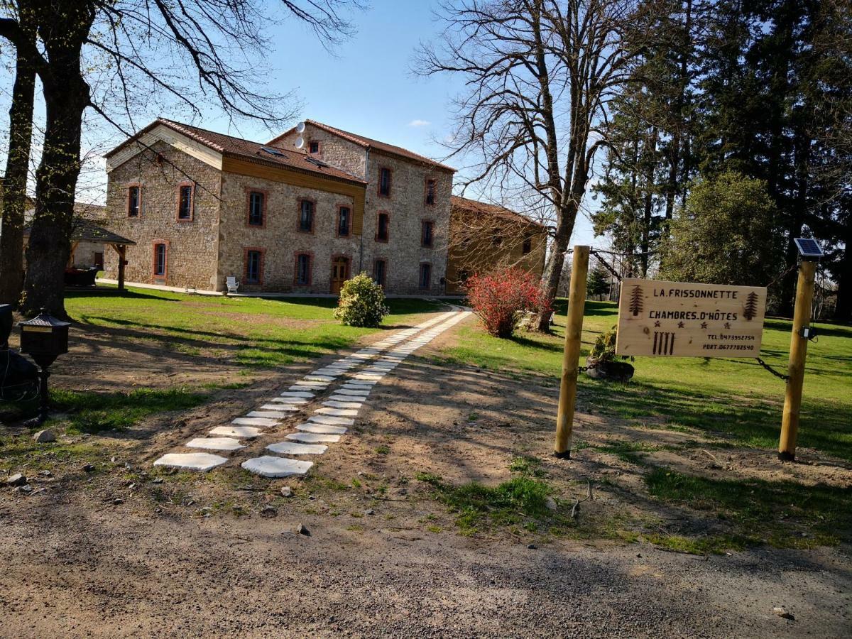 Les Chambres D'Hotes De La Frissonnette Auzelles Exterior foto